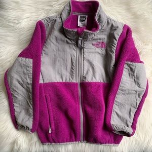 North Face Fleece Denali Jacket Size 4T